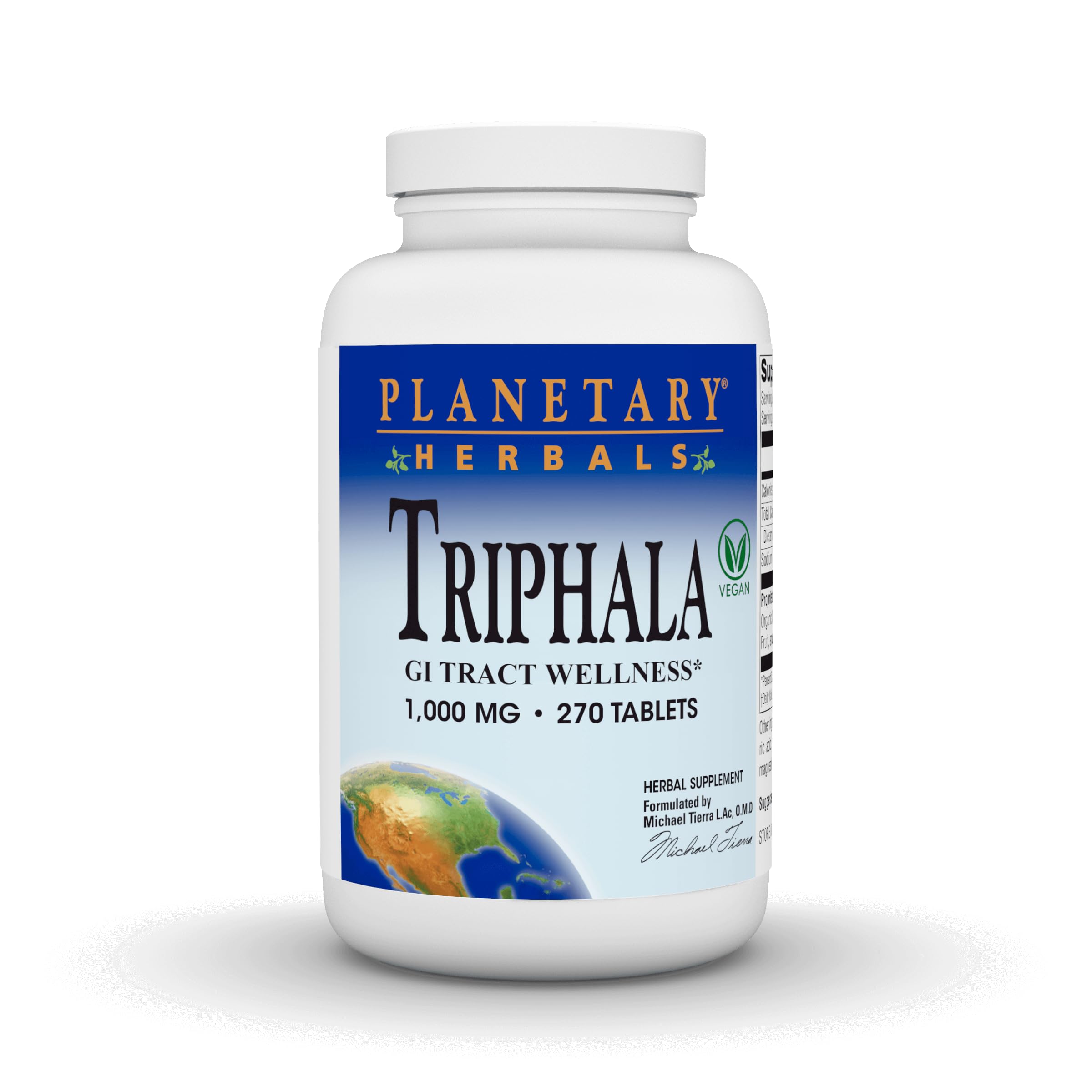 – Triphala, 270 Tabs 1000 mg