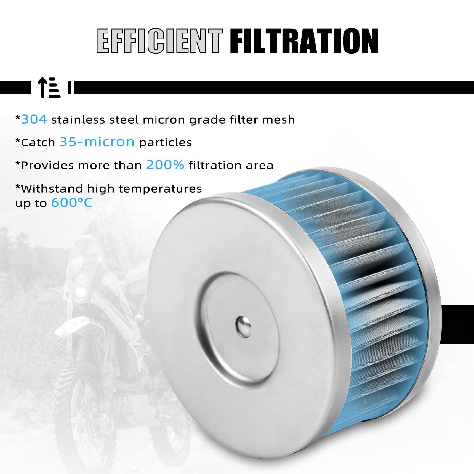 samochodowego Filtr Pasuje do Suzuki DR650 1996-2024 2023 Filtr oleju motocyklowego DR650S DR650SE 2015-2024 samochodowego filtry oleju