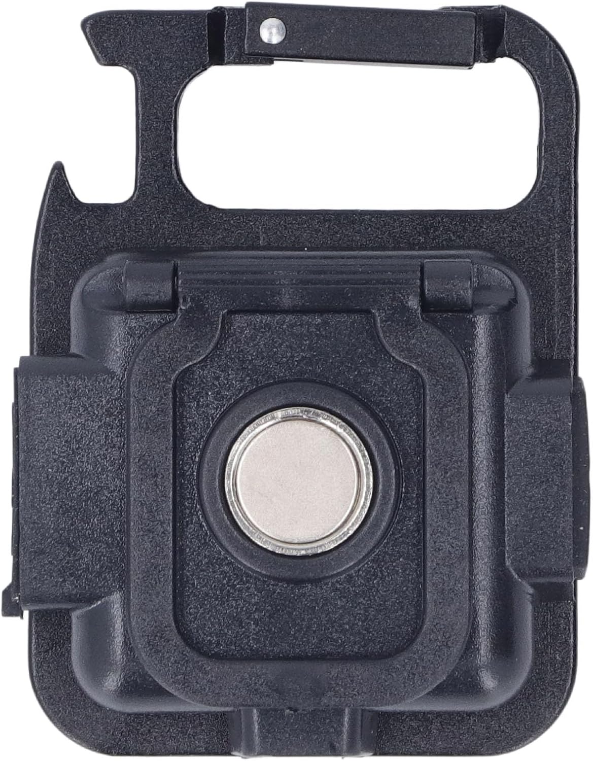 4 Set COB Keychain Work Light 1000lm USB Rechargeable Flashlight with Back Stand & Display for Camping & RV Use