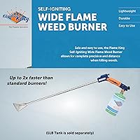 Vista 2 de Flame King YSNPQ820S - Antorcha de propano con llama ancha autoencendido de 30,000 BTU