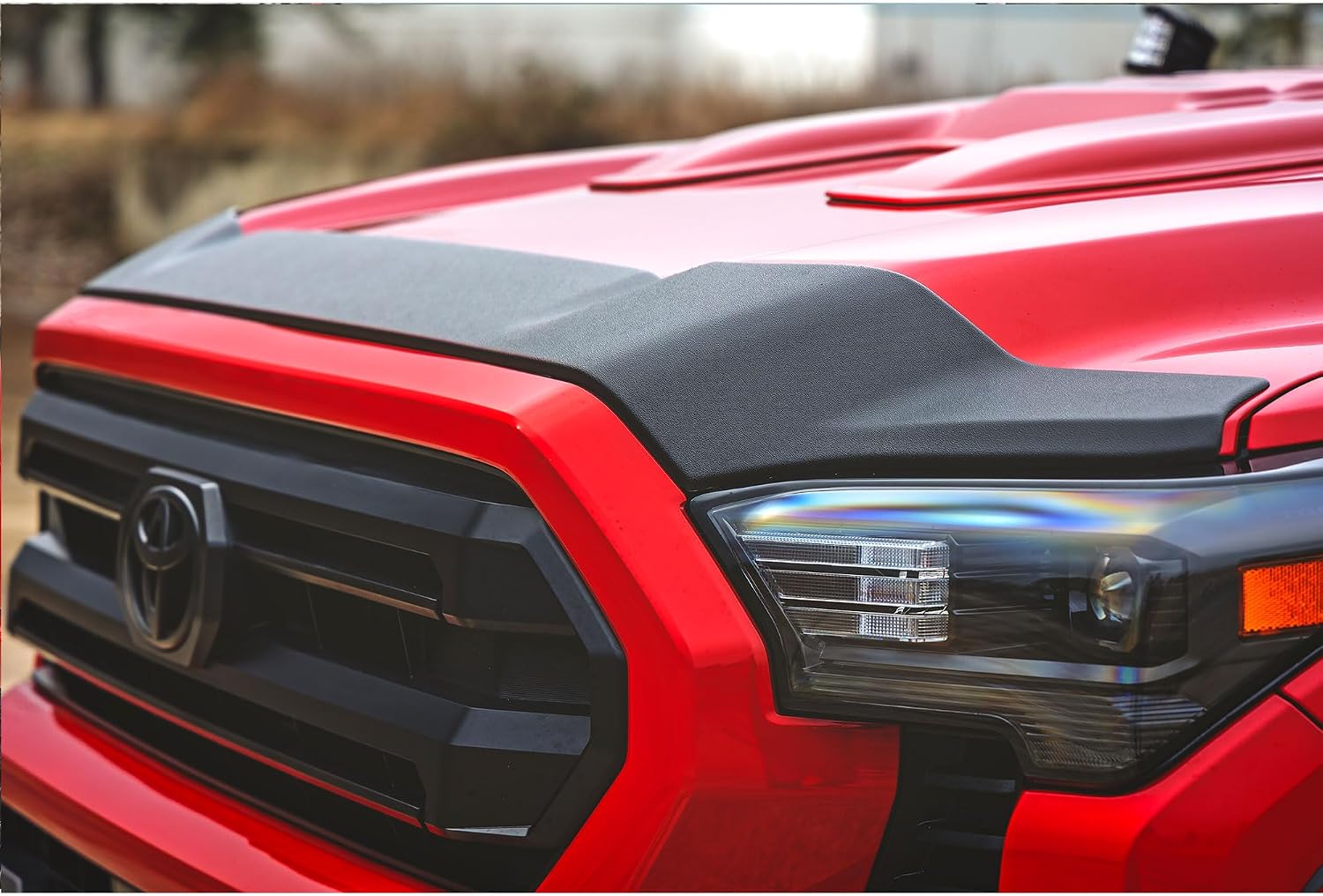 Rough Country Hood Protector for Toyota Tacoma (2024-2026) – High-Density Thermoplastic, No-Drill 3M Install