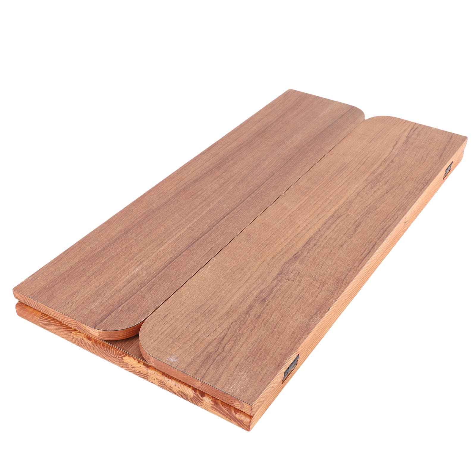 RV -Tischplatte, Holz Entfernbares Faltbares Boot Marine Dinette Tisch Tisch Ersatz für Yachtschiff Caravan, Pontonschreibtisch, RV -Zubehör (Brown (595x580mm/23.43x22.83in))