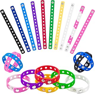 Stuffed 20 PCS Croc Bracelet Band, Silicone Charm Bracelet for Kids, Croc Charm Bracelets in Bulk, Perfect Toys Gifts for Students Gift, Kids Birthday, Party