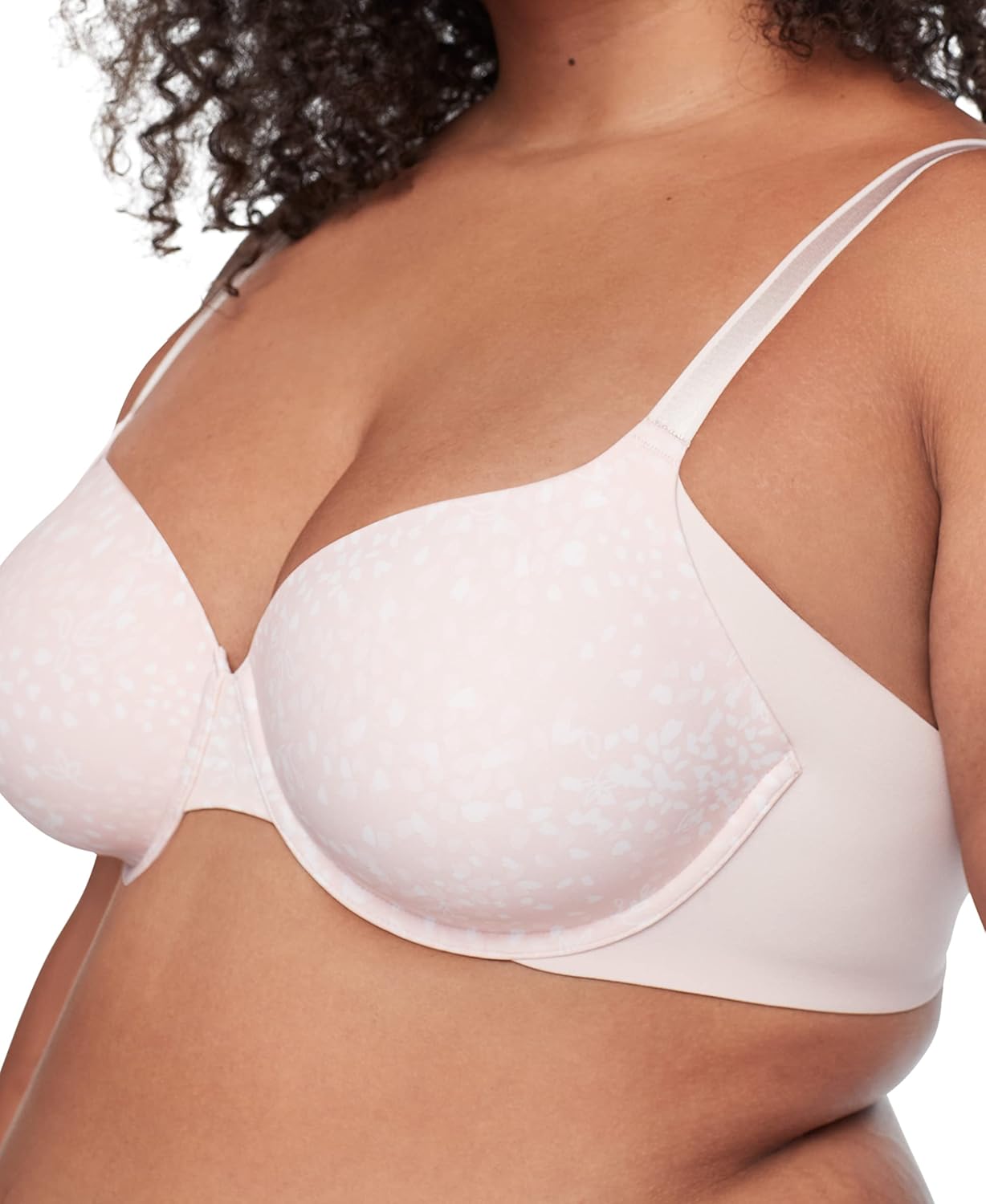 Warner's Womens No Side Effects Seamless Underarm-Smoothing Comfort Underwire Lightly Lined T-Shirt Bra Ra3061a - Image 3
