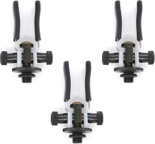 3 Pack of Phoxinus Anodised Aluminium Butt Rests. Adjustable rod rests to suit virtually all rods, rod pods, bank sticks etc. Ideal back rests for carp, course and match fishing etc