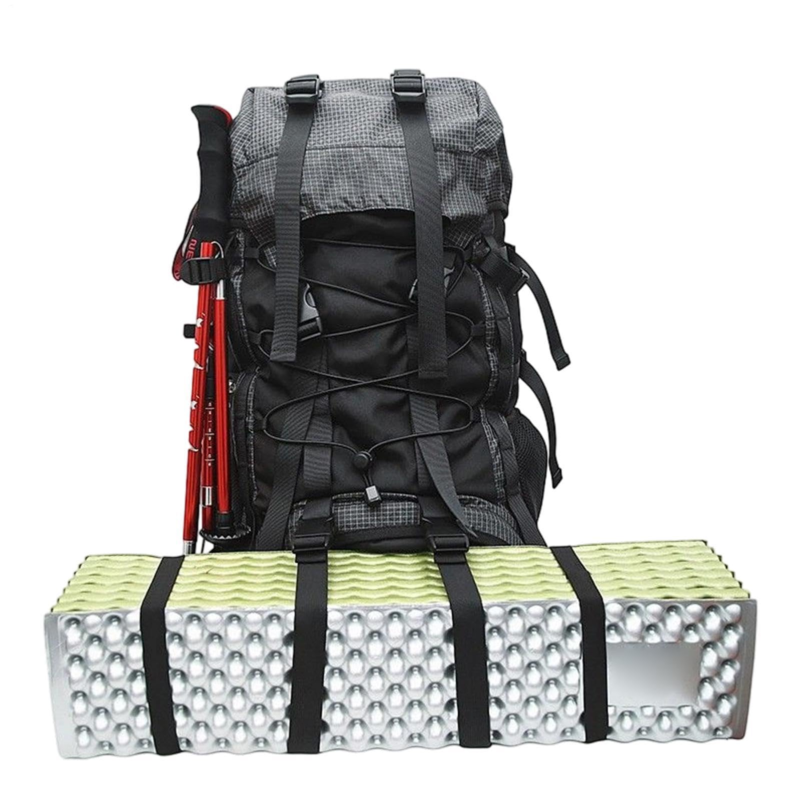 Generico Zaino per Escursionismo Sacca Di Idratazione Impermeabile 60 L | Borsa Impermeabile Campeggio Attività Viaggio Backpacking Sopravvivenza Outdoor Corsa Fitness Ciclismo Per Donna e Uomo