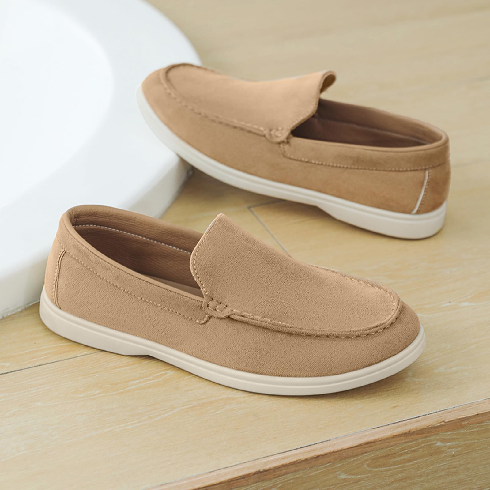 Mocassins et Loafers Hommes Respirantes Confortable Slip on Décontracté Chaussures Bateau et Mocassins pour Homme Chaussures Décontractées et Professionnelles