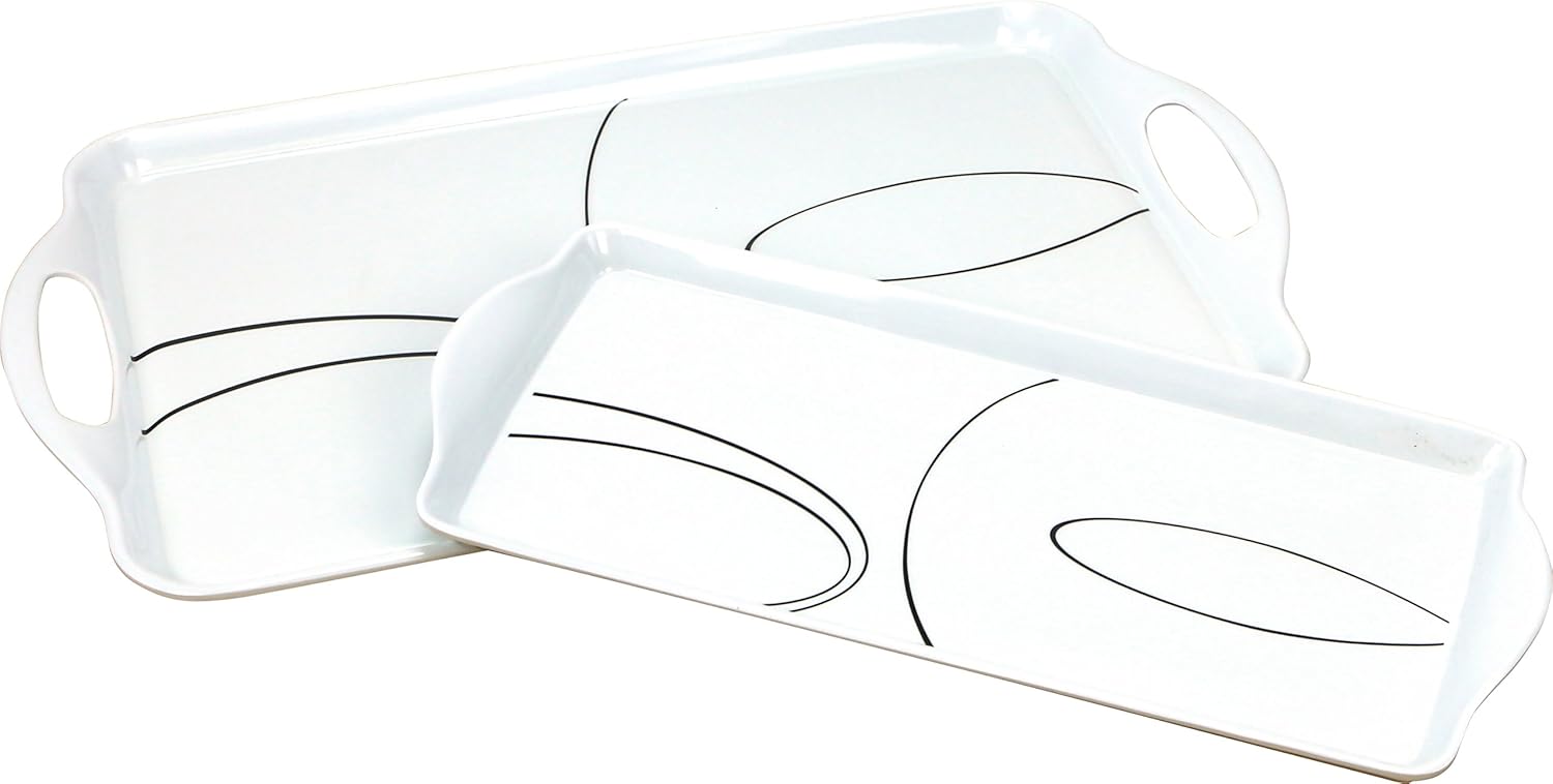 Corelle Coordinates Rectangular and Tidbit Serving Tray