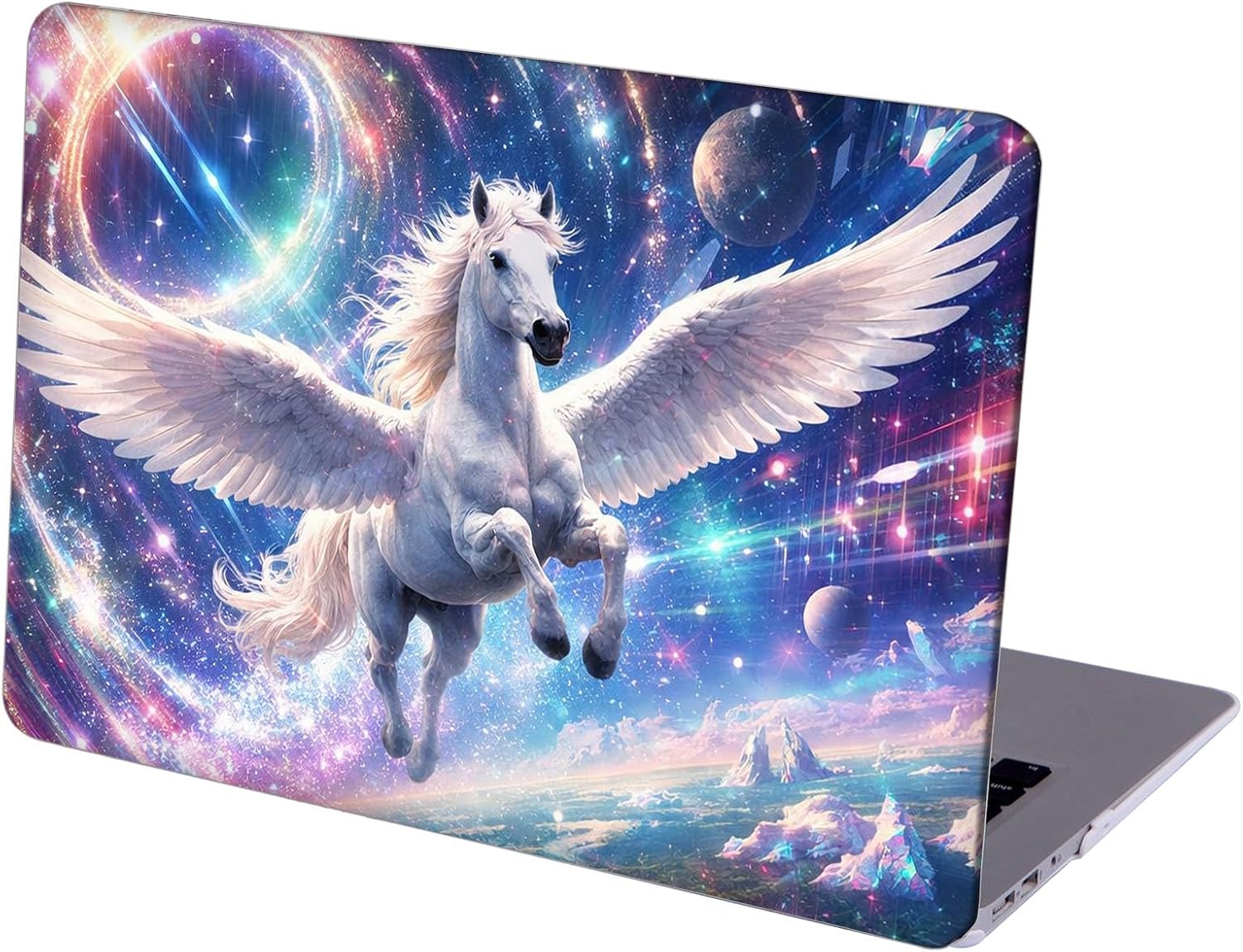 Compatible with MacBook Neo 13-inch, Hard Shell Case with Keyboard Cover and Screen Protector (A3404 A18 Pro chip, 2026 Release) - Unicorn MC22729