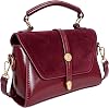 Bolsos cruzados para mujer, bolso satchel con asa superior y correa de hombro ajustable, bolso pequeño para trabajo, viaje y uso diario 5