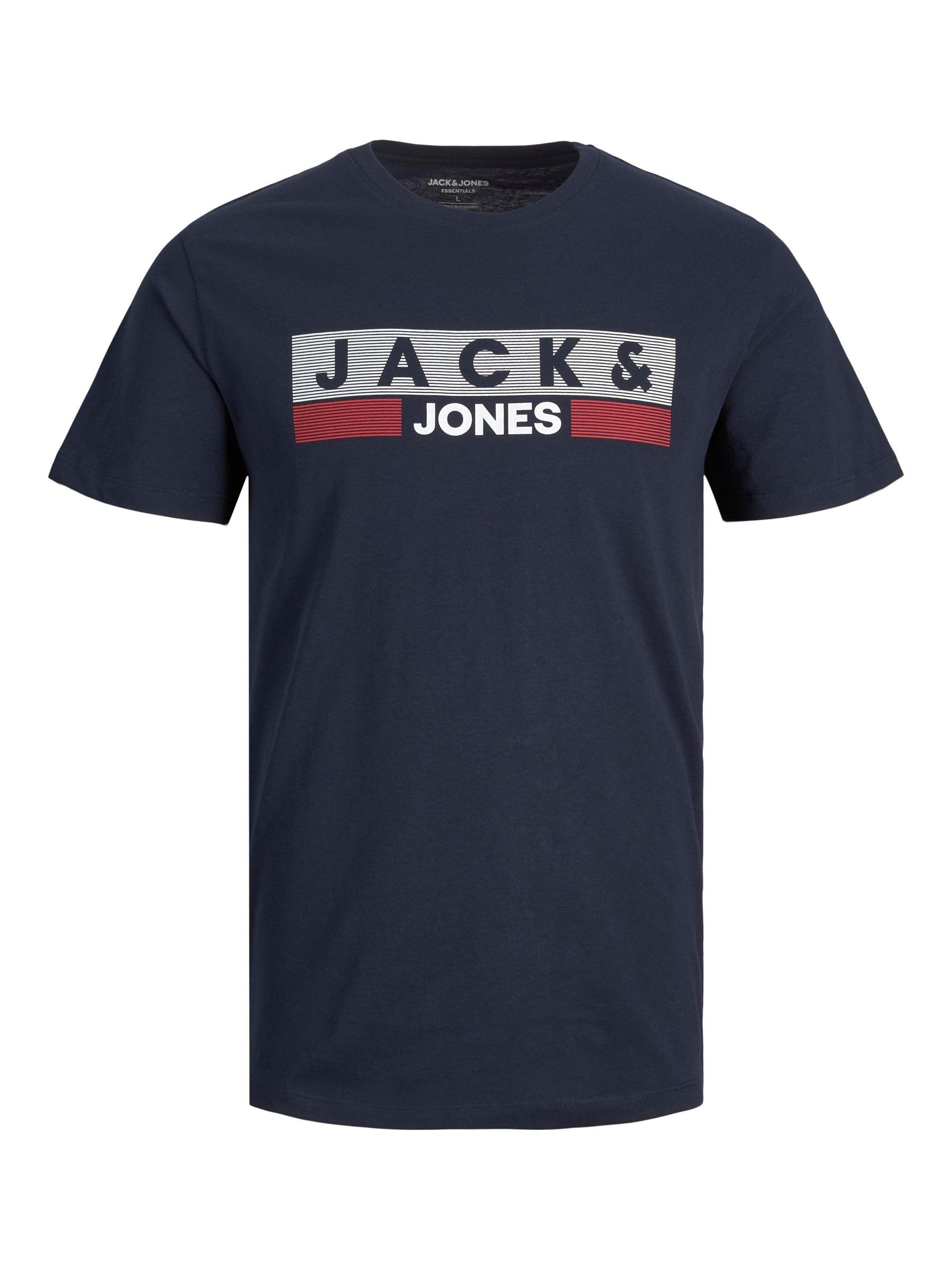 JACK & JONES Male T-Shirt Plus Size Logo T-Shirt
