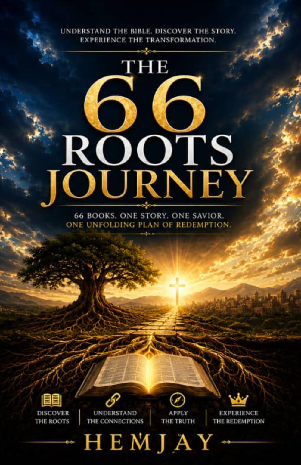 THE 66 ROOTS JOURNEY: 66 pages of book-by-book key messages, facts, and insights for deeper Bible under standing