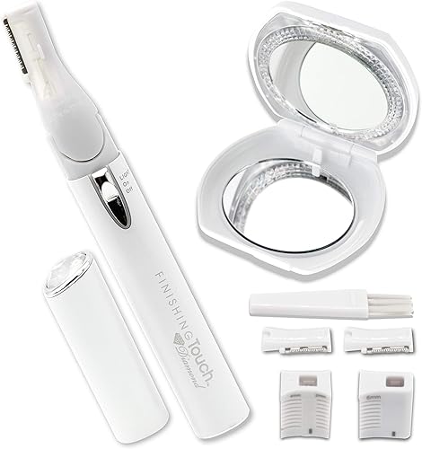 Removedor de pelo de diamante de acabado con espejo de lujo iluminado (E-Commerce Packaging)