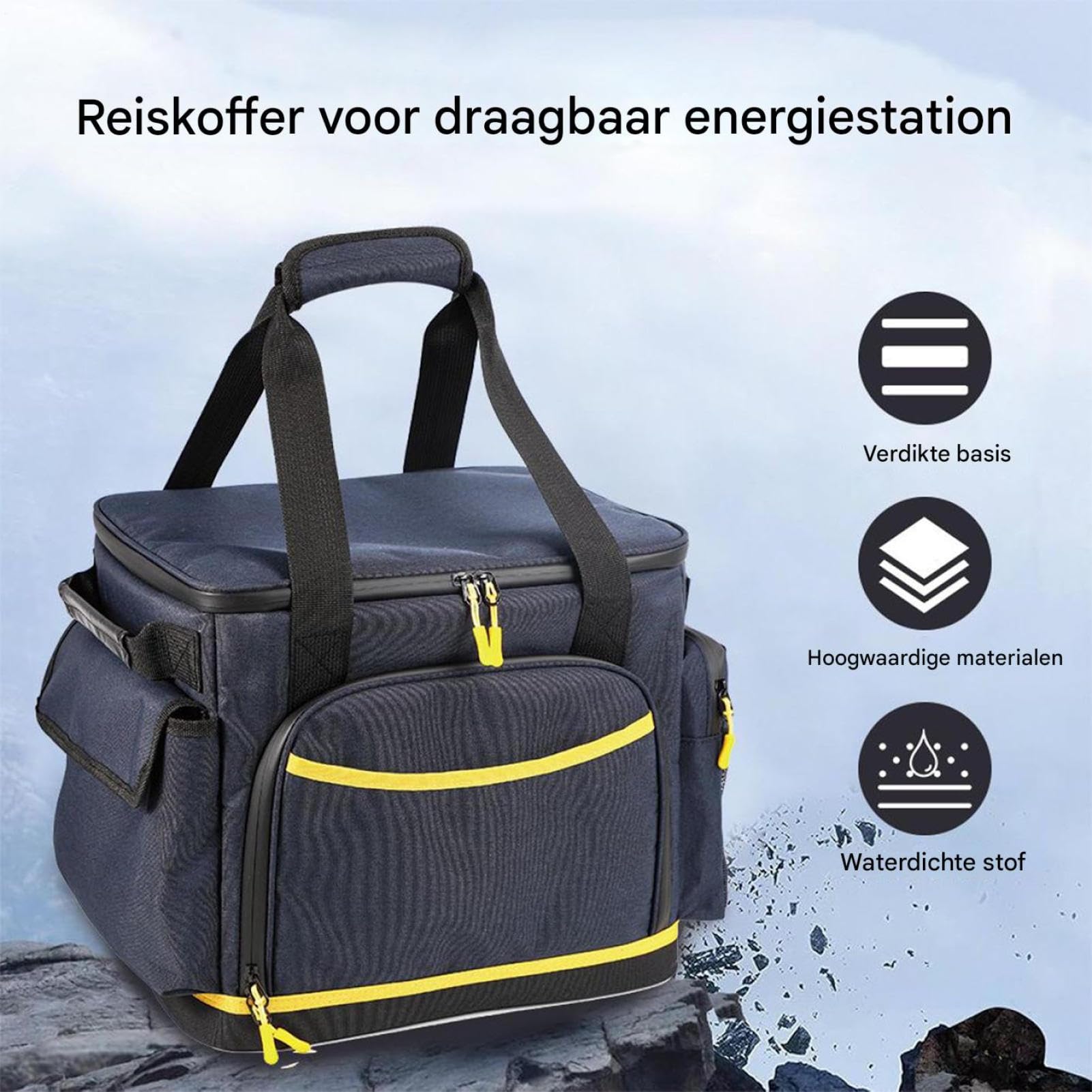 Borsa Porta Cavi Di Ricarica Organizer Antiurto e Antistatico | Custodia Impermeabile Per Cavi Di Ricarica Custodia Organizer In Tessuto Oxford Per Elettronica Da Viaggio