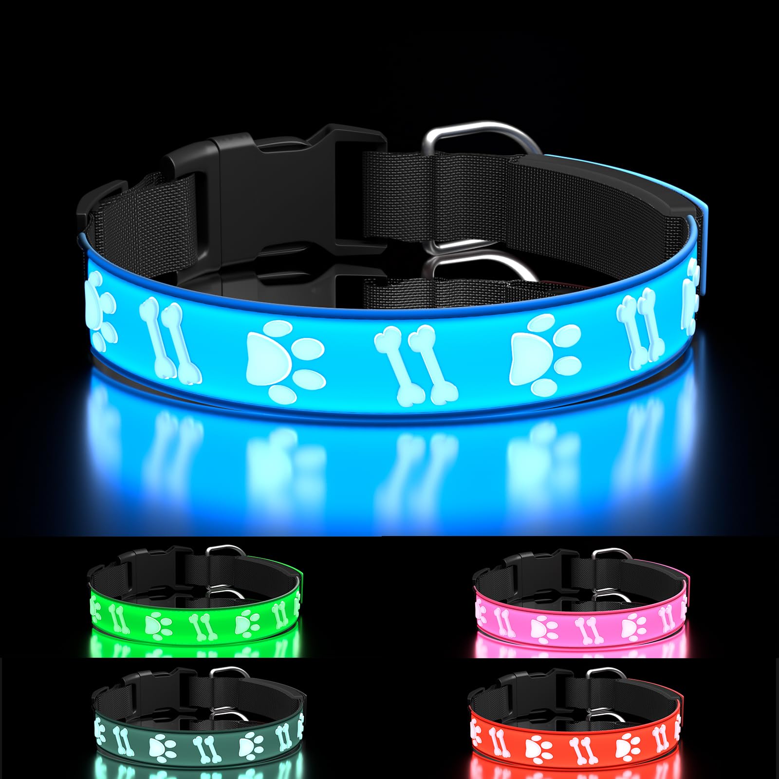 30% OFF TOPOTO Glowing Dog Collar with Code UTQOYROD