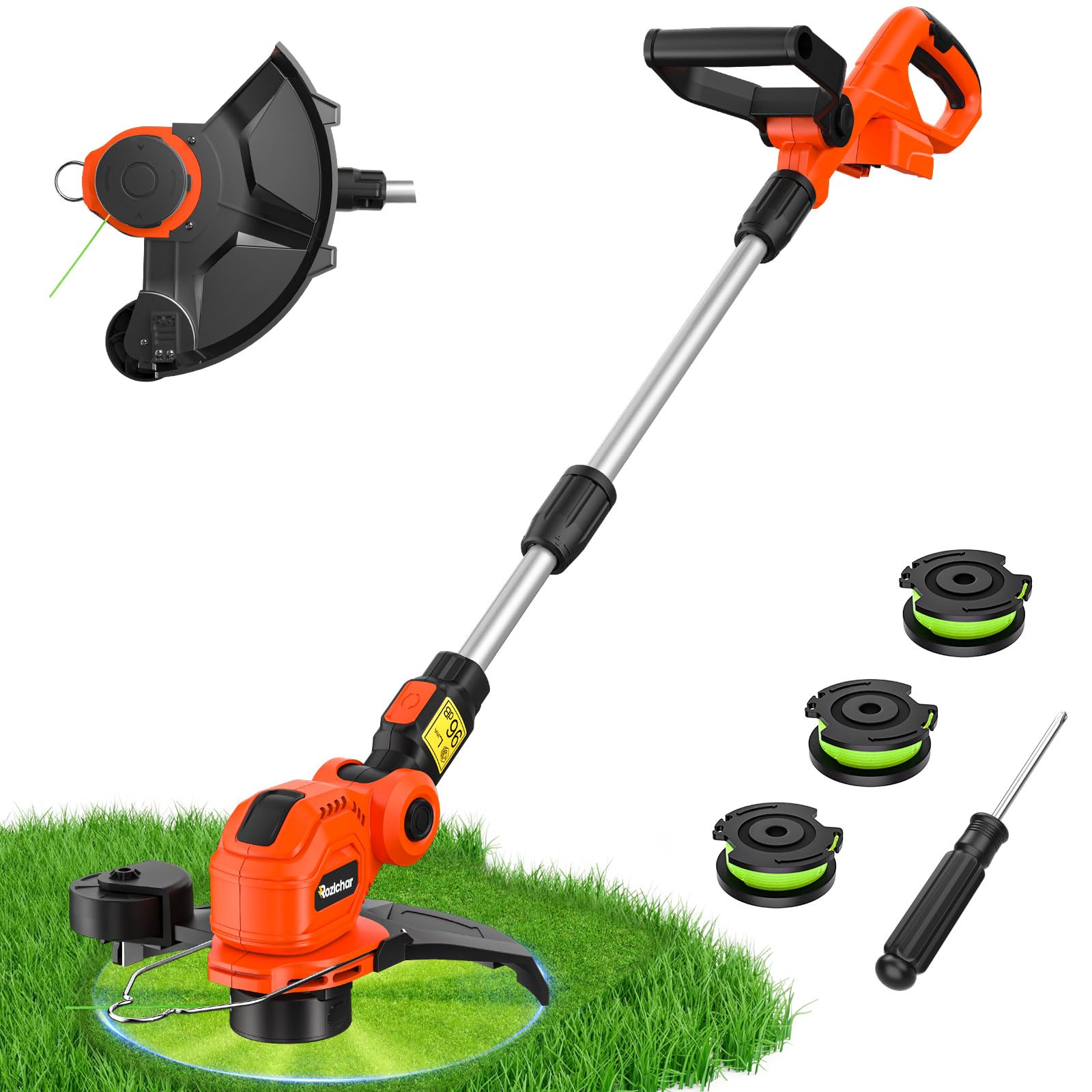 Amazon.com : Rozlchar Cordless String Trimmer Compatible for