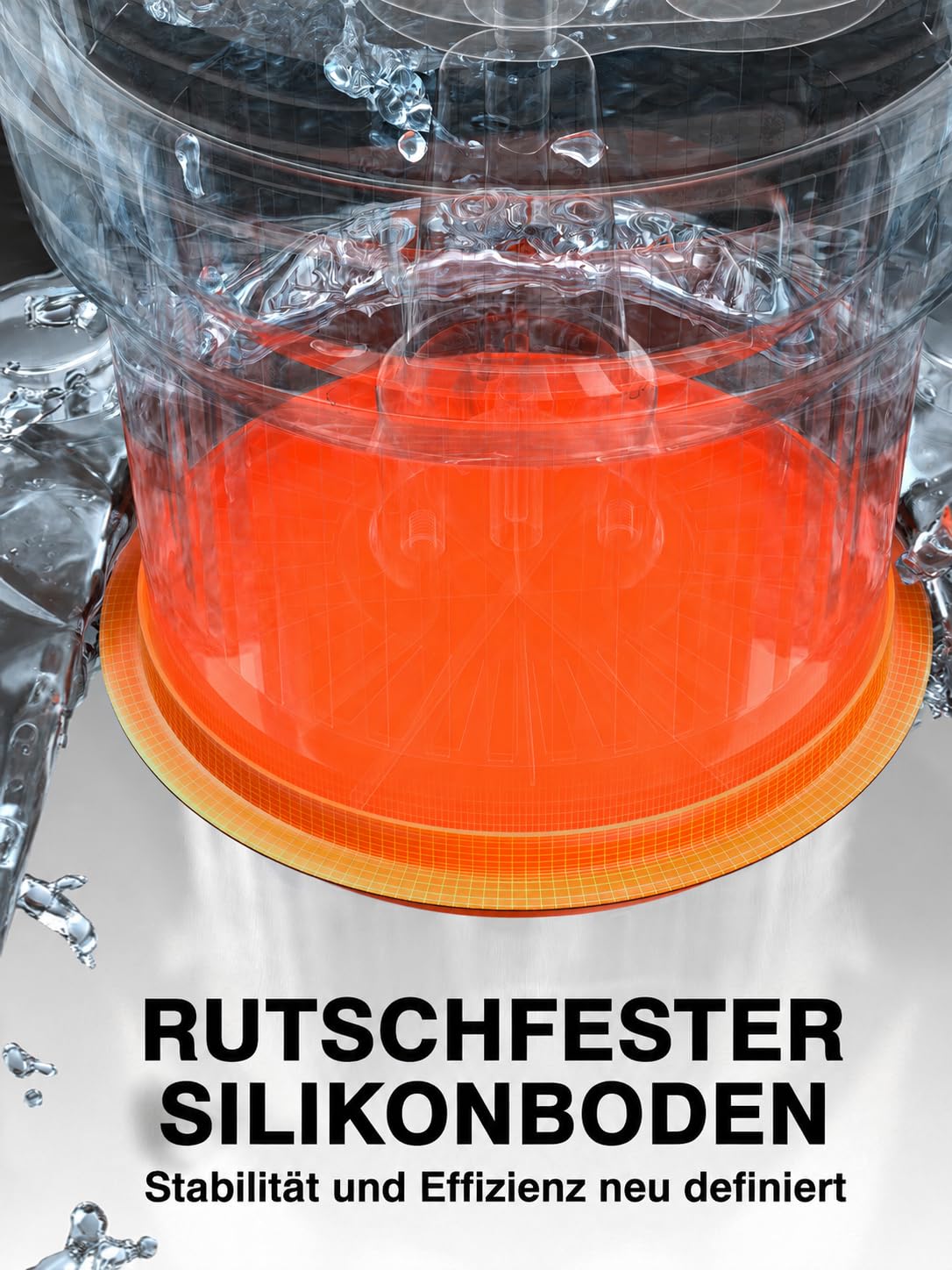 WantJoin salatschleuder groß mit 12-Liter salatdressing, rollende wagentatten mit silikon und drainaschen, 10qt-drehgeräte für einen manuellen salatschäler, salatschrauber küchenprofi