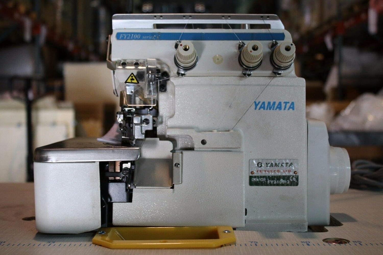 Buy Yamata Industrial Overlock Sewing Machine, K.D table & Servo Motor