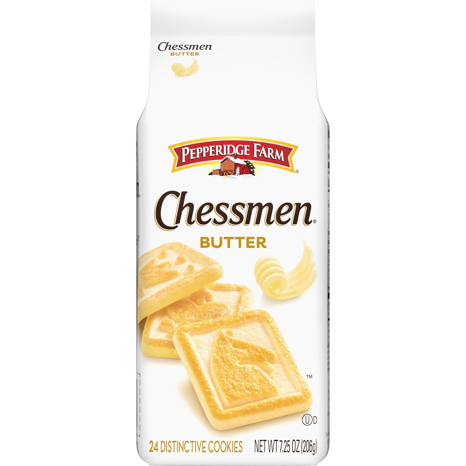 Pepperidge Farm Chessmen Galletas de Mantequilla 7.25 oz