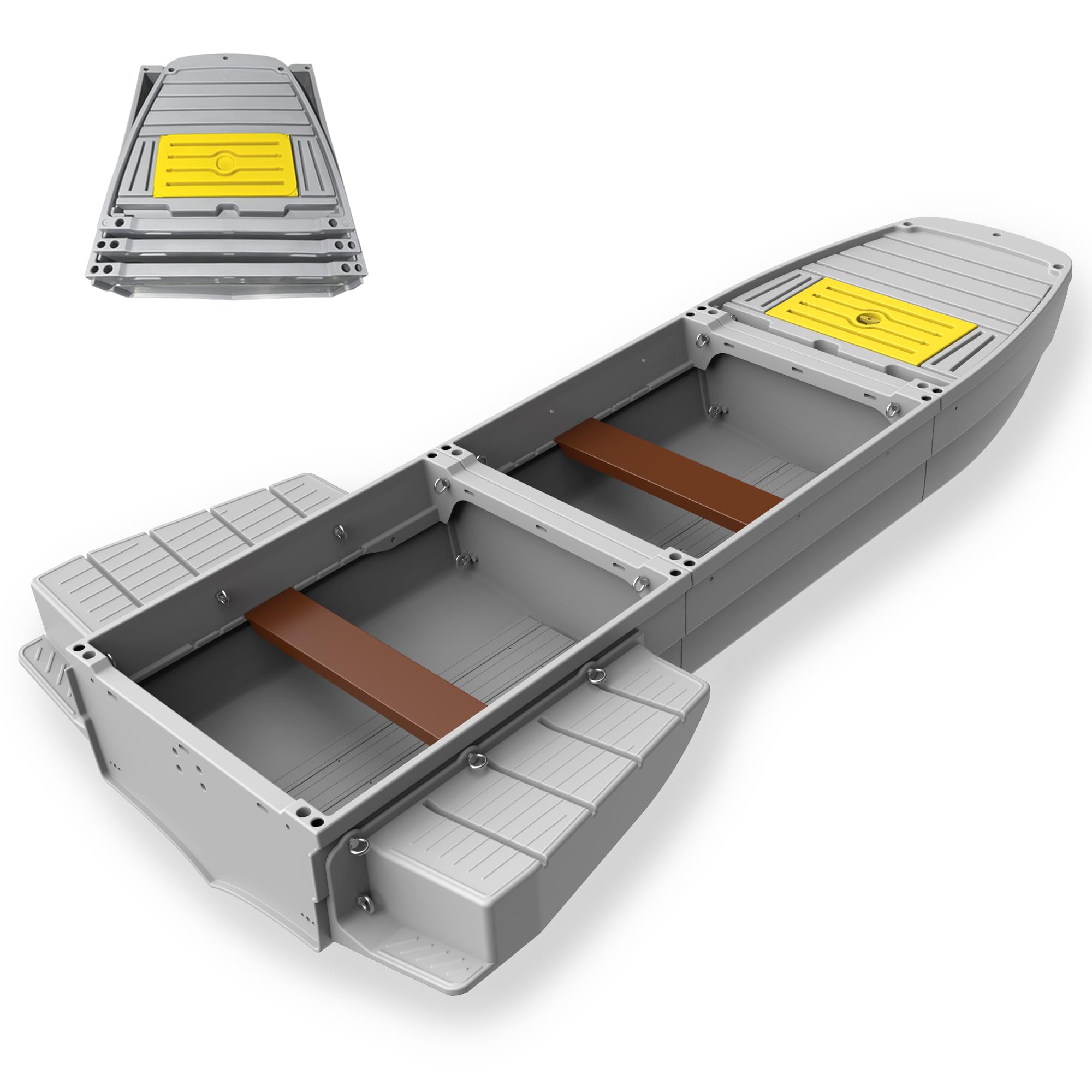Fishing Boat, Folding Pontoon Boat, Fits in