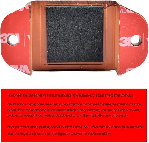 Miniatura 8 de HYS Soporte de montaje de coche de radio de un solo lado, kit de montaje de radio de coche con tornillos para radio CB de mano y Walkie Talkie UHF