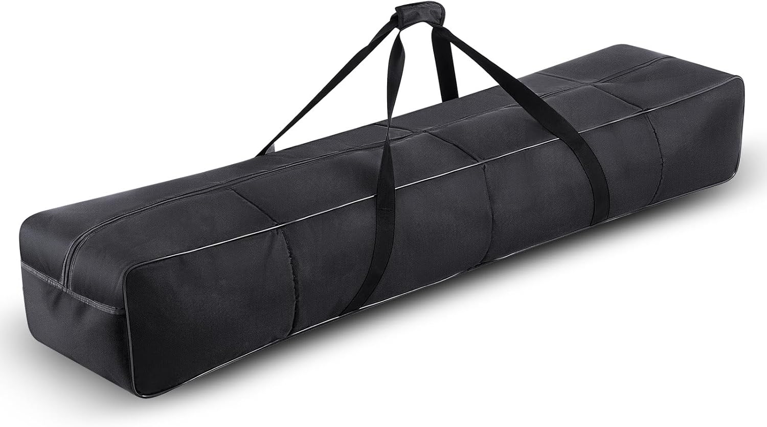 Dansydaisy 62" Speaker Light Stand Bag with Pearl Cotton Lighting Truss Carry Bag Tripod Carrying Case with Heavy Duty Handle and Double Zipper for Mic Speaker Boom Stand Tripod Photography