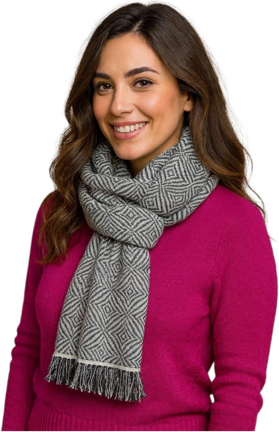 Cashmere scarf – Handwoven Soft Wool Wrap – Lightweight & Versatile – Ideal for Spring, Summer & Winter
