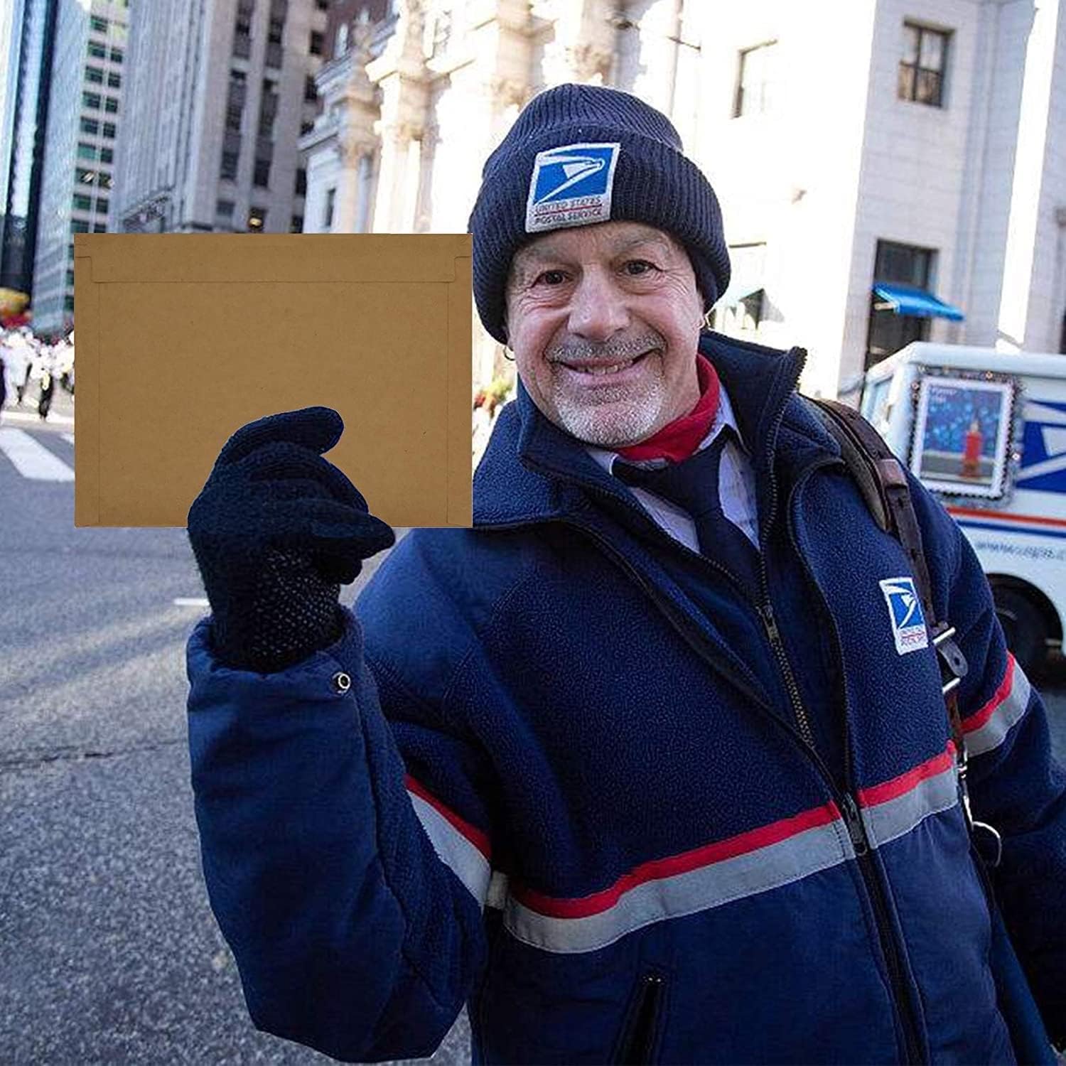 25 Pack Brown Kraft Rigid Mailers, 9.5x12.5 inches Self Seal Photo Document Mailers Premium Cardboard Keep Flat Envelopes for Photos, Pictures, Papers, Files, CD - Image 5