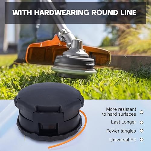 Miniatura 2 de Cabezal de recortadora Speed Feed 400 para Echo SRM 225 SRM210 SRM230 SRM250 SRM251 SRM260 SRM261 PAS210 PAS225 PAS230 PAS260 Shiandaiwa T195S T220