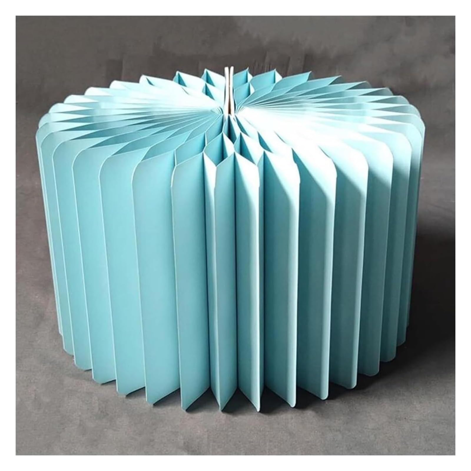 YKMYXZ plinth， Foldable Paper Columns Display Pedestals Stands, Pillar Cylinder Centerpiece With Acrylic Disc(Diameter 40cm,20cm)