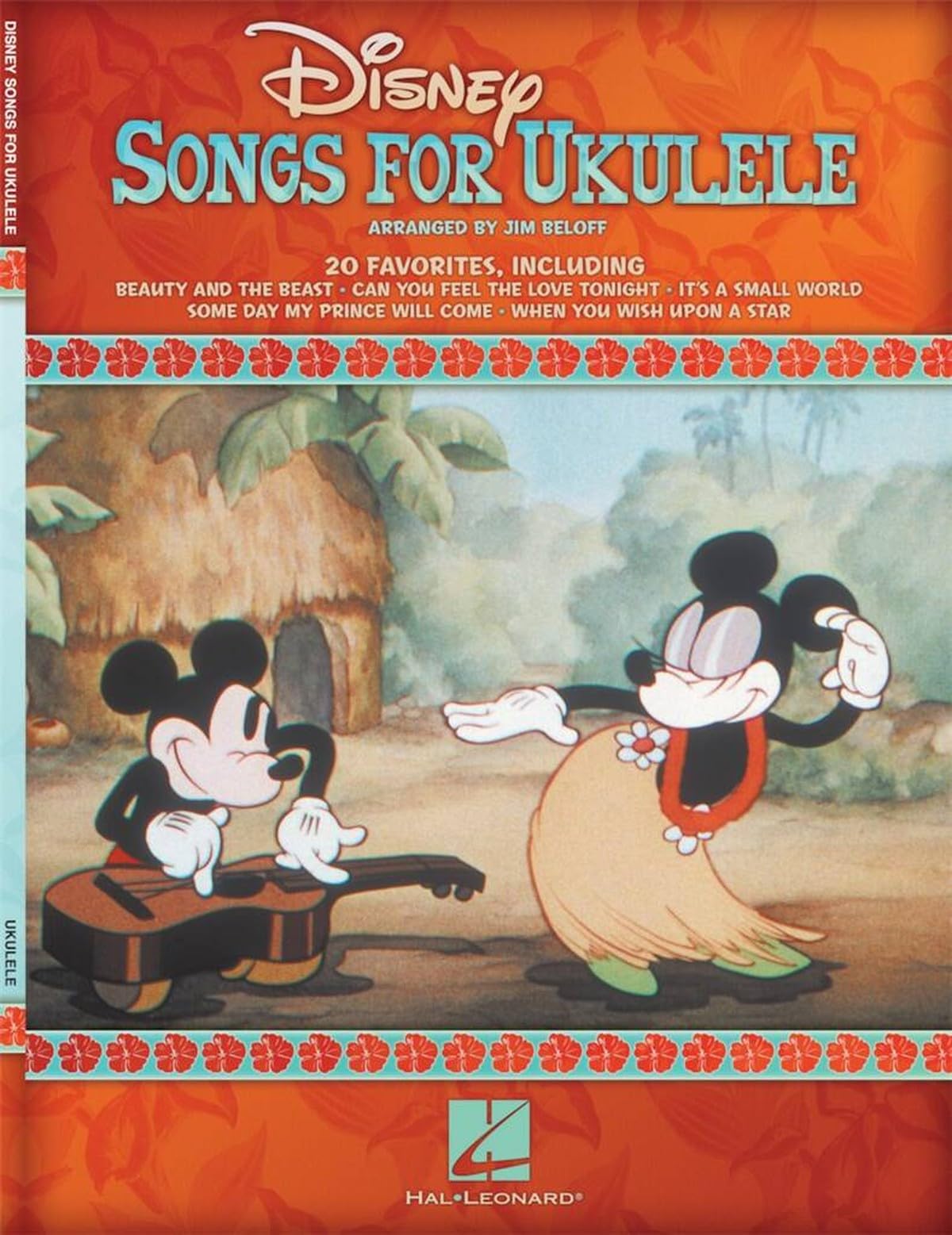 Disney Songs For Ukulele Book: 20 Favorite Songs