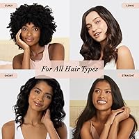 Vista 8 de Kitsch Juego de rizadores de satén sin calor XL Rizadores de pelo durante la noche para dormir, rizos sin calor, rizador de pelo jumbo sin calor