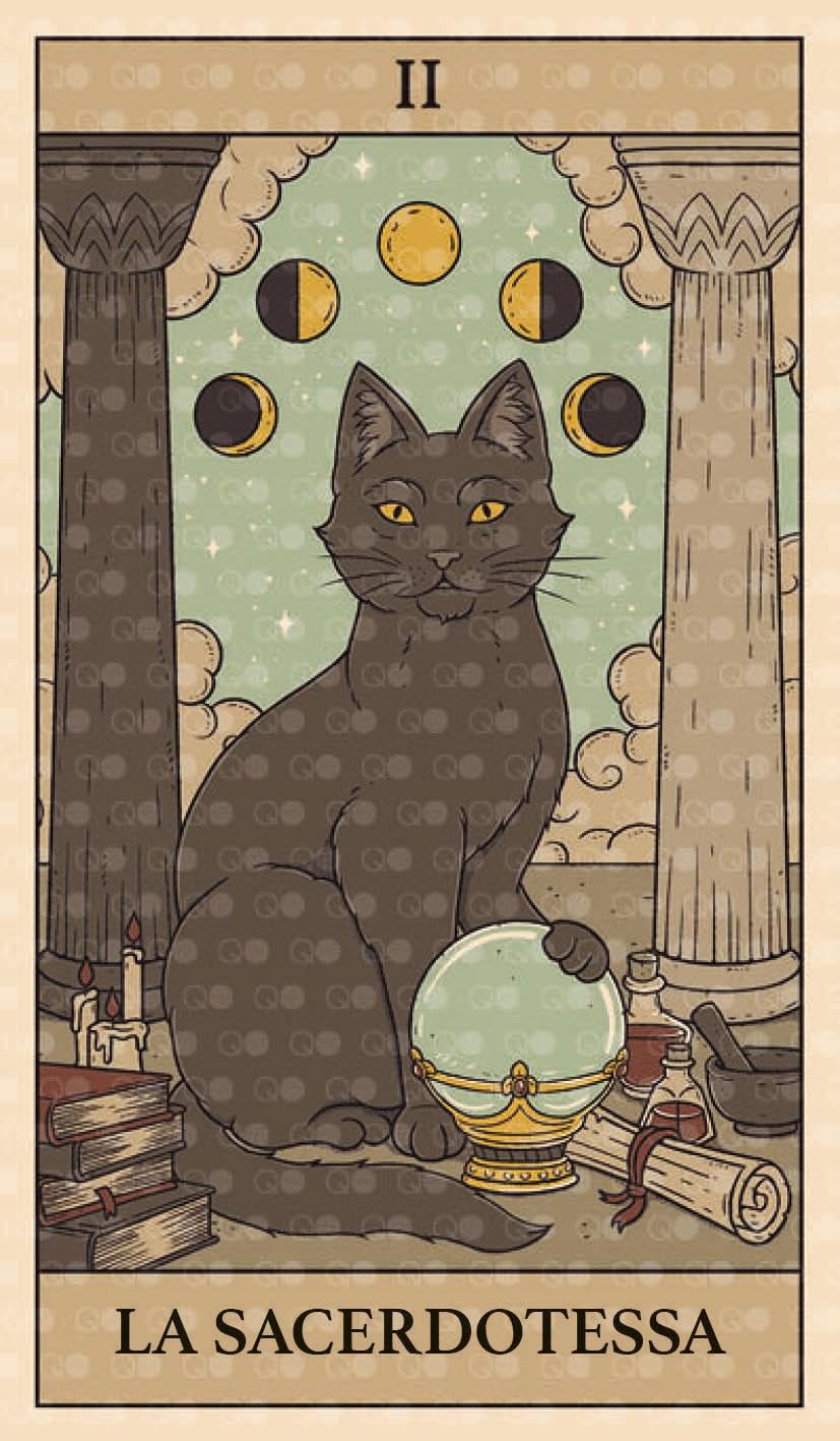 Tarocchi magici dei gatti. 78 carte e un manuale per veri devoti dei felini. Ediz. a colori. Con 78 Carte