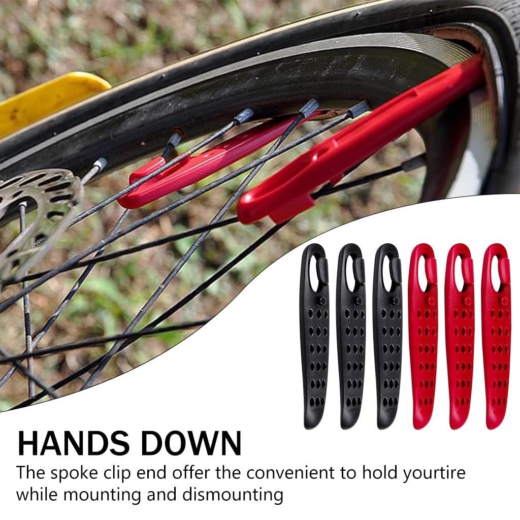 PROBEROS Bicycle Tyre Lever 6Pcs, 4.3 Inches Cycle Repair Tool 3