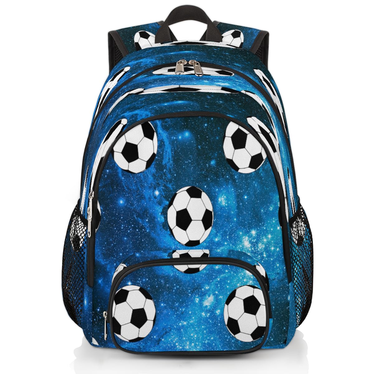 Galaxy Nebula plecak piłkarski o dużej pojemności, plecak szkolny, plecak na książki, plecak piłkarski, wędrówki, podróż, na co dzień, na laptopa, plecak dla dzieci, chłopców, dziewcząt, mężczyzn,