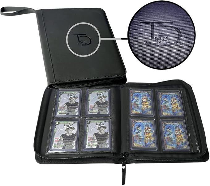 TopDeck Mini TopLoader Binder Holds 96 Cards 4 Pocket