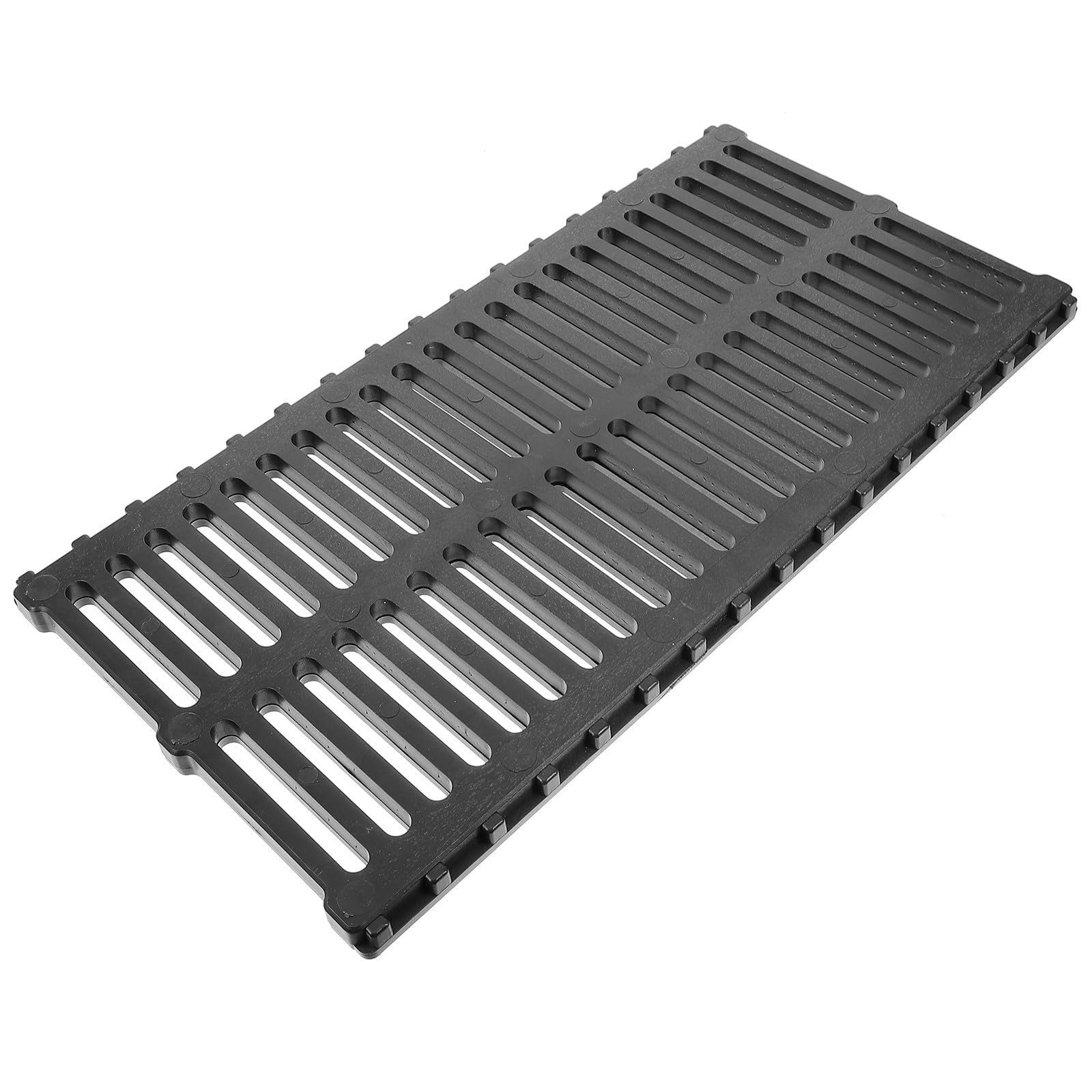 Wymienna plastikowa osłona odpływowa rusztu wykopowego 500 x 240 x 20 mm - akcesoria do kanalizacji zewnętrznej do ogrodu, patio i zewnętrznych rozwiązań drenażowych