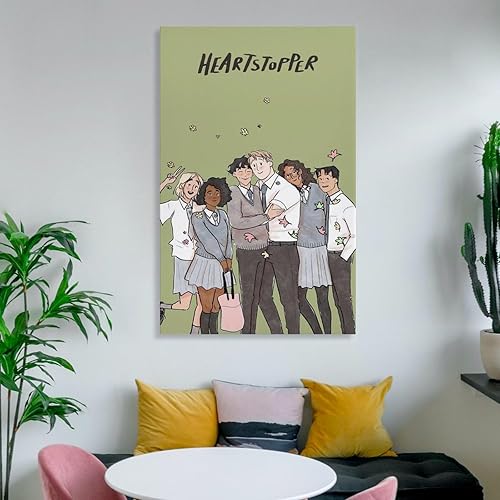 Miniatura 6 de Heartstopper - Pósteres de TV de temporada 2 (7) impresiones artísticas en lienzo para decoración de pared, decoración de habitación, decoración de