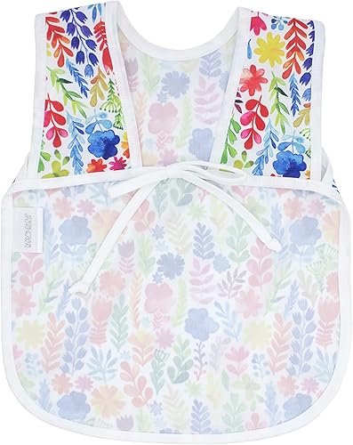 Miniatura 3 de BapronBaby FloralNature Bapron - No Neck Tie Safer Bib - Baby & Toddler - Soft Waterproof - PVC, BPA & Phthalate Free - 6m+