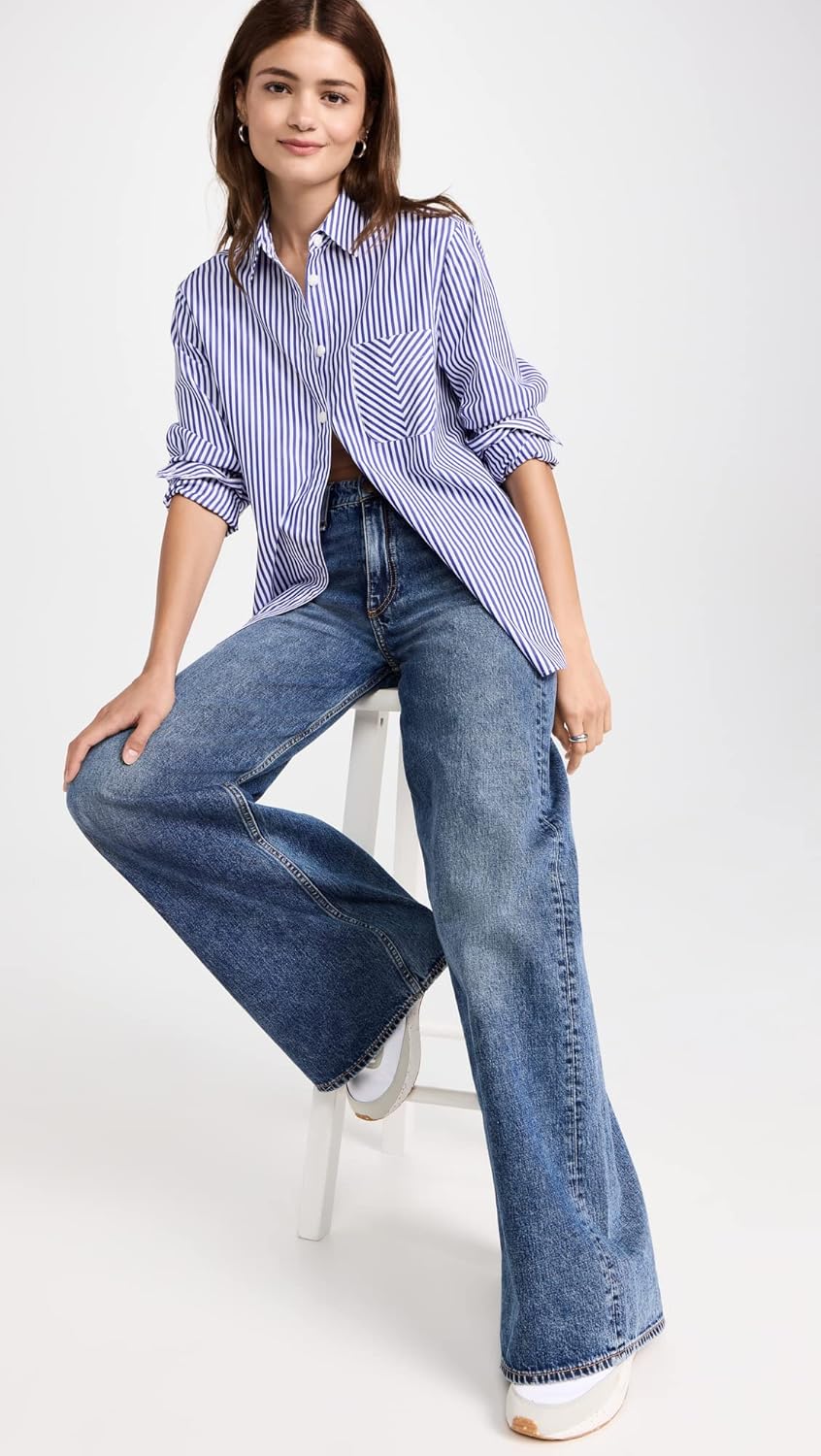 rag & bone Women's ICON Maxine Button Down Shirt - Image 5