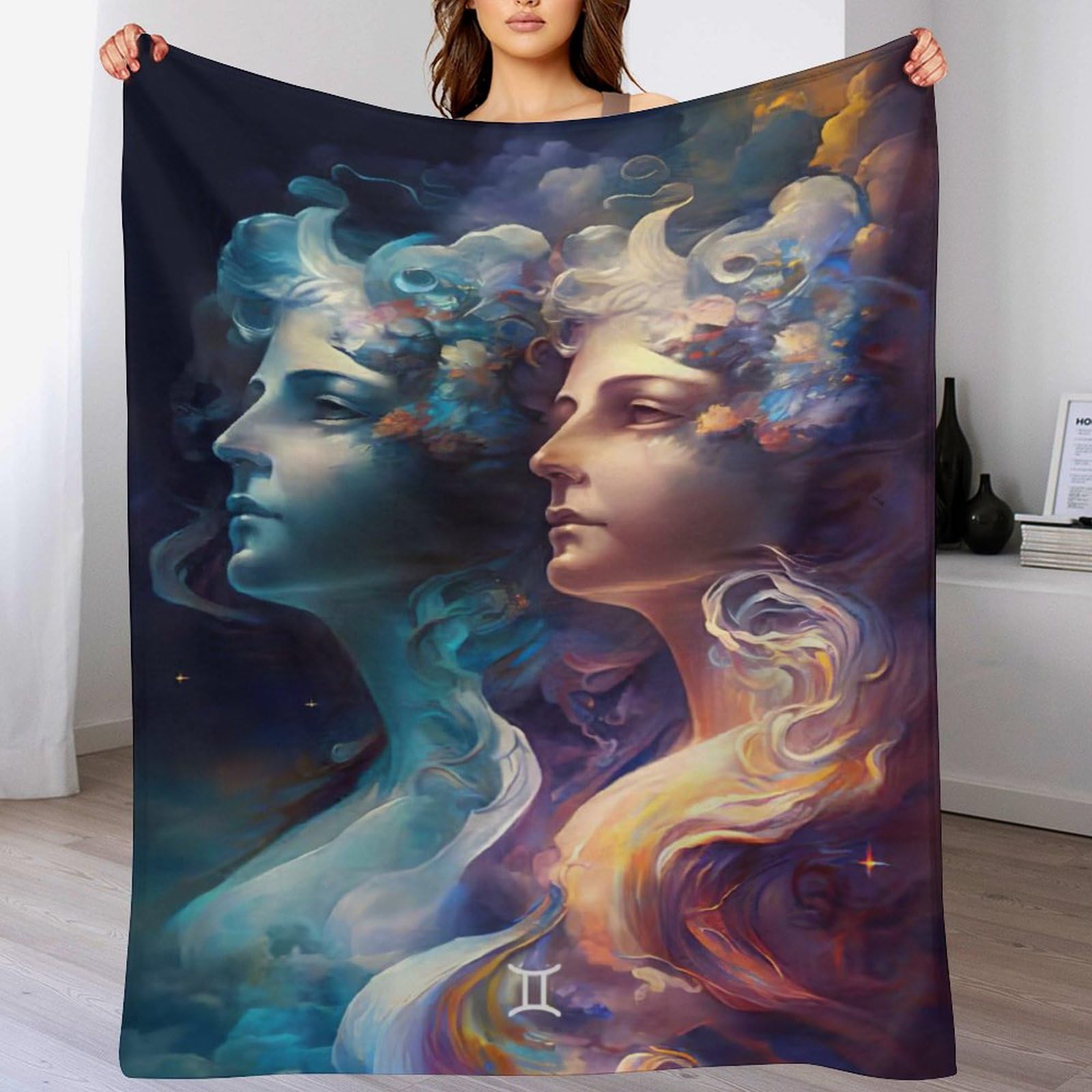 Couverture Polaire Moelleuse en Flannel Épaisse et Chaude pour Lit et Canapé