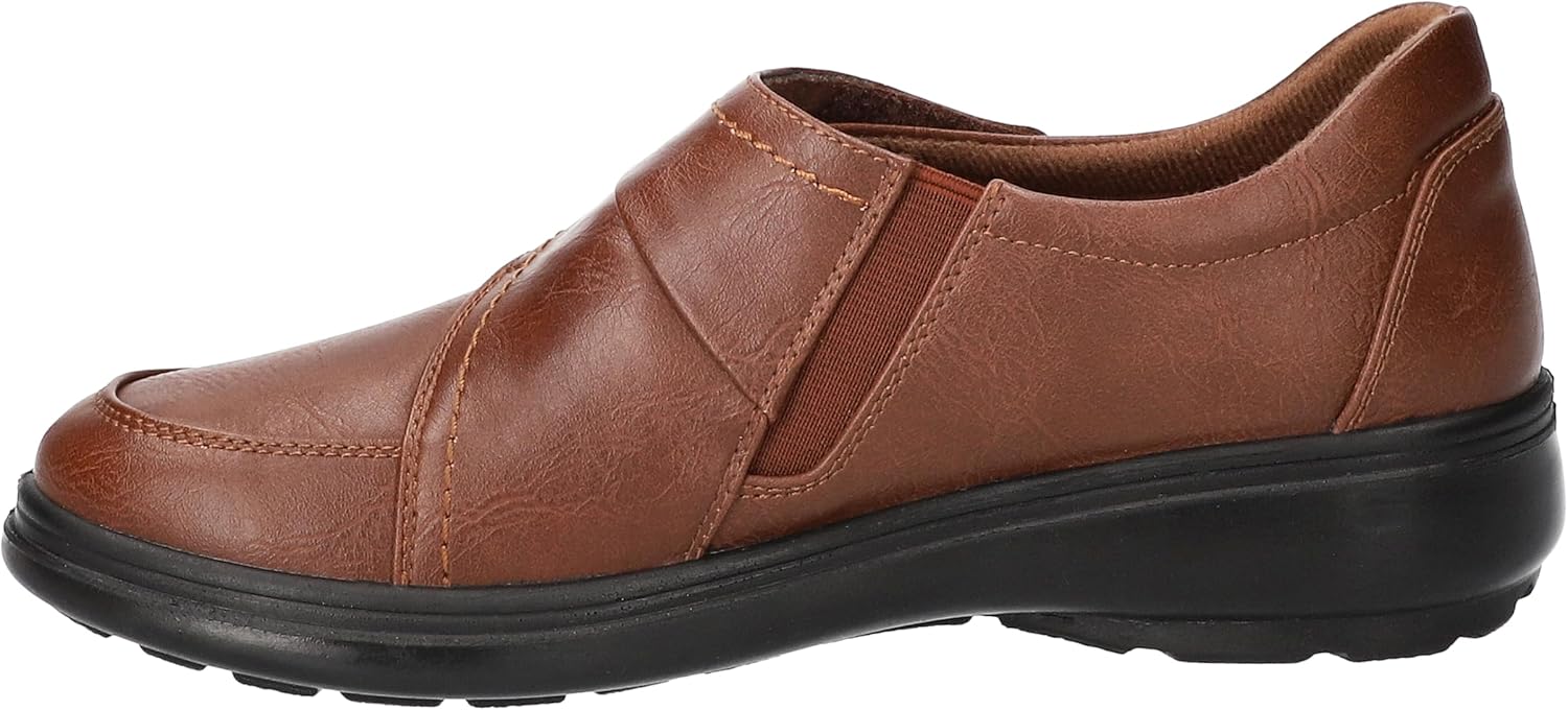 Easy Street レディース Joy ローファー フラット, タン, 24.5 cm W