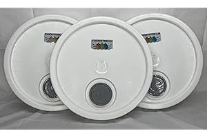CHEMSTREAM Spouted Lid for Buckets 3.5, 5, 6 & 7 Gallon