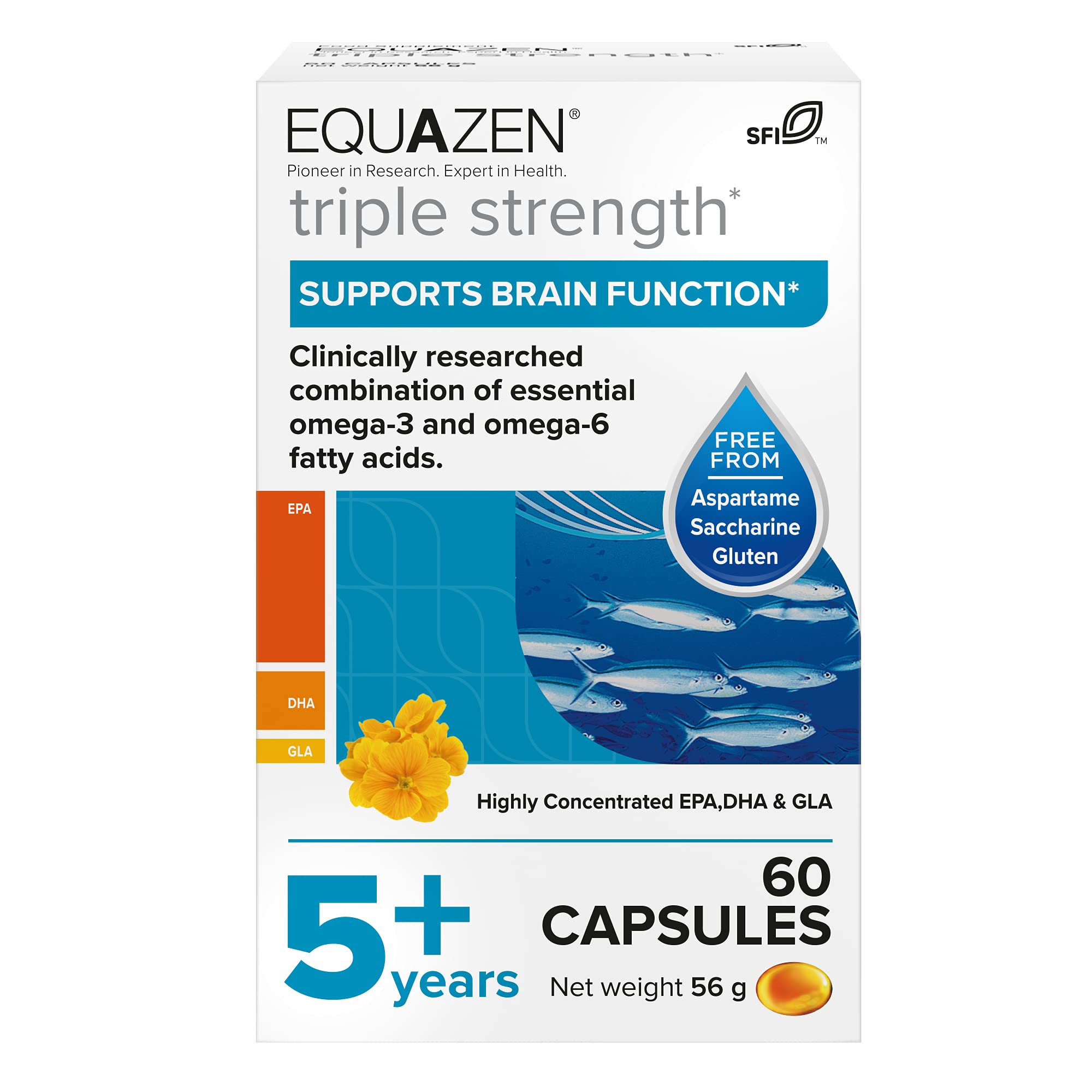Buy EQUAZEN Triple Strength Capsules, Omega 3 & Omega 6 Supplement