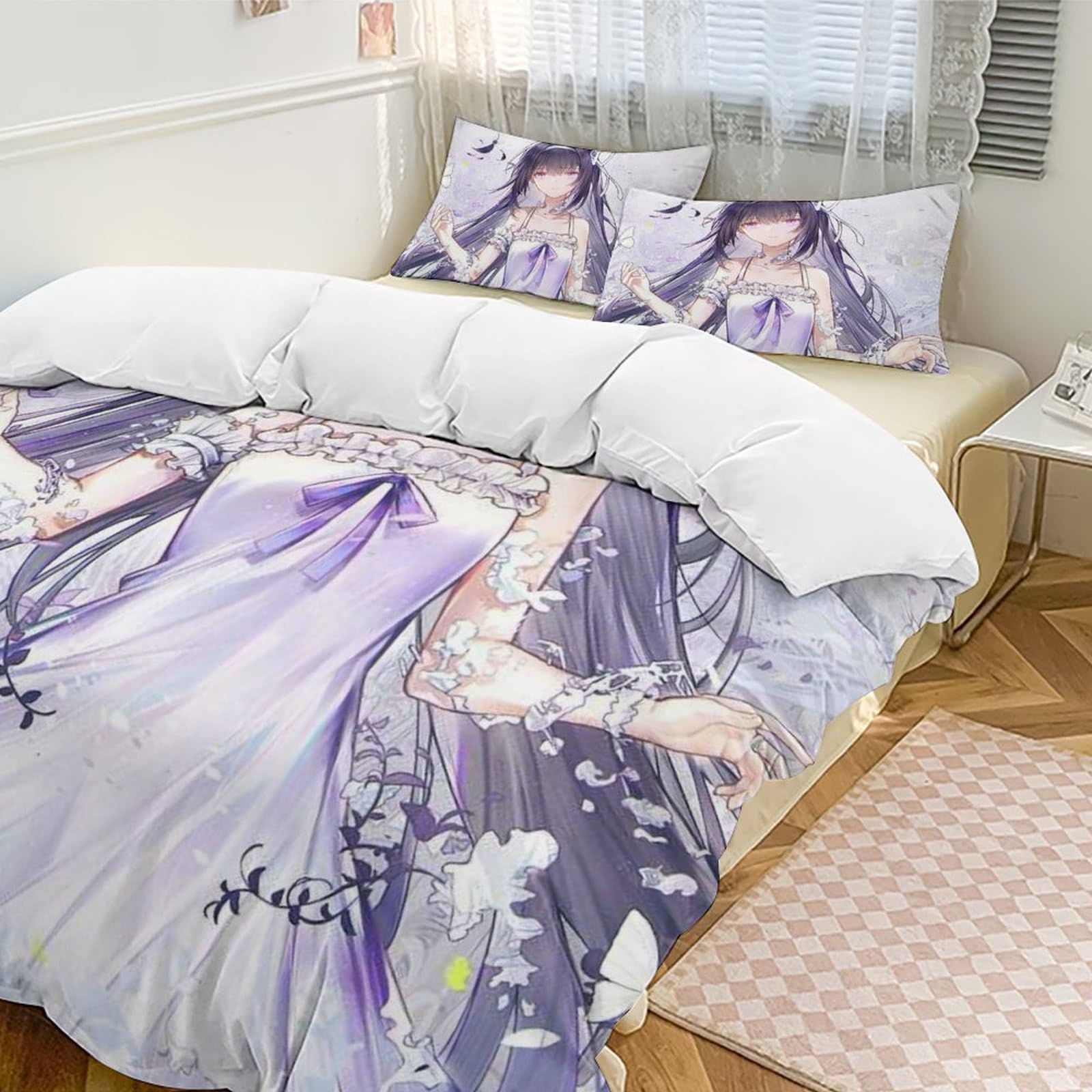 Amazon｜布団カバー シングル・3点セット 魔法少女まどか☆マギカ 暁美