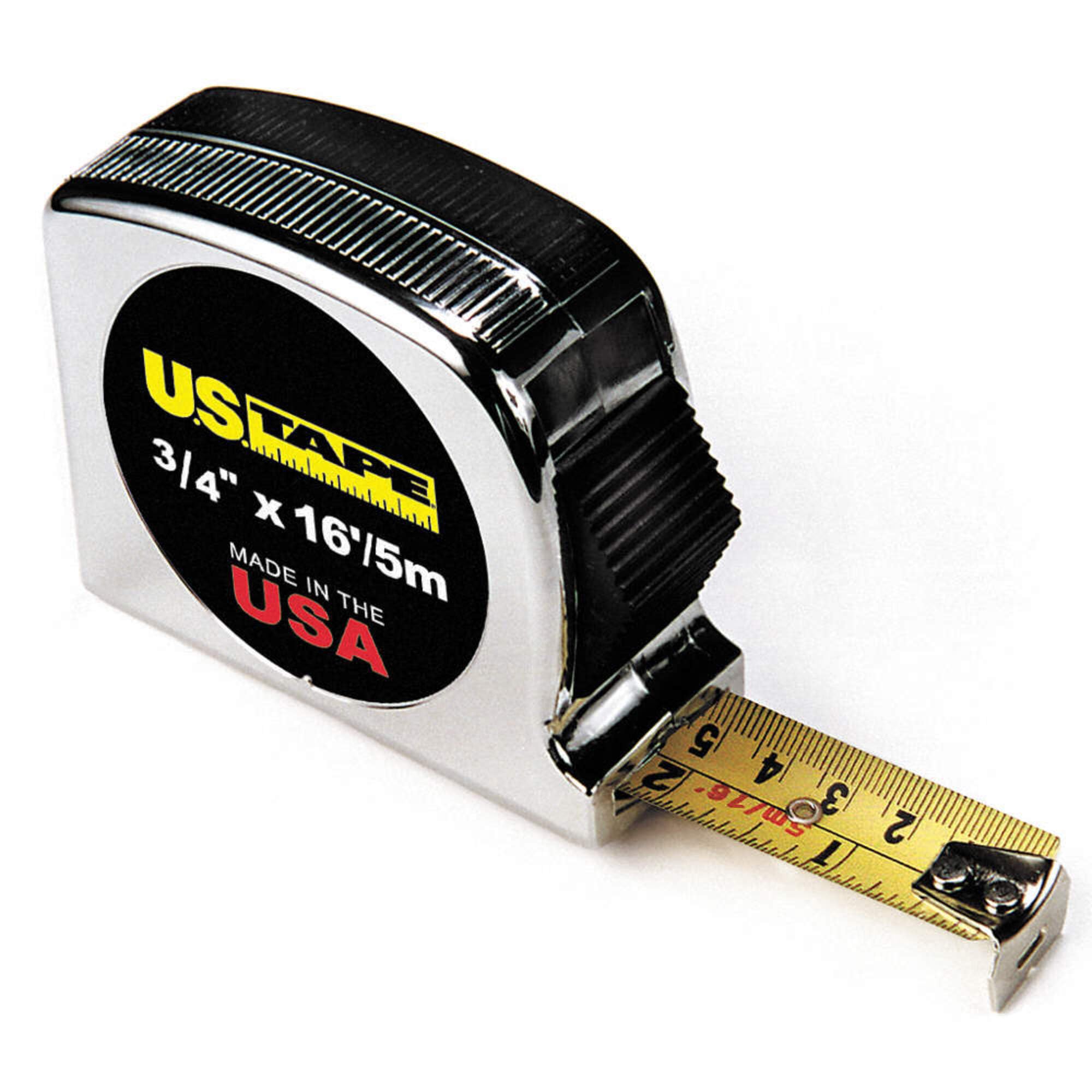 EE. UU. Tape Us 56939 - Cinta métrica de acero (4,8 m), color cromado