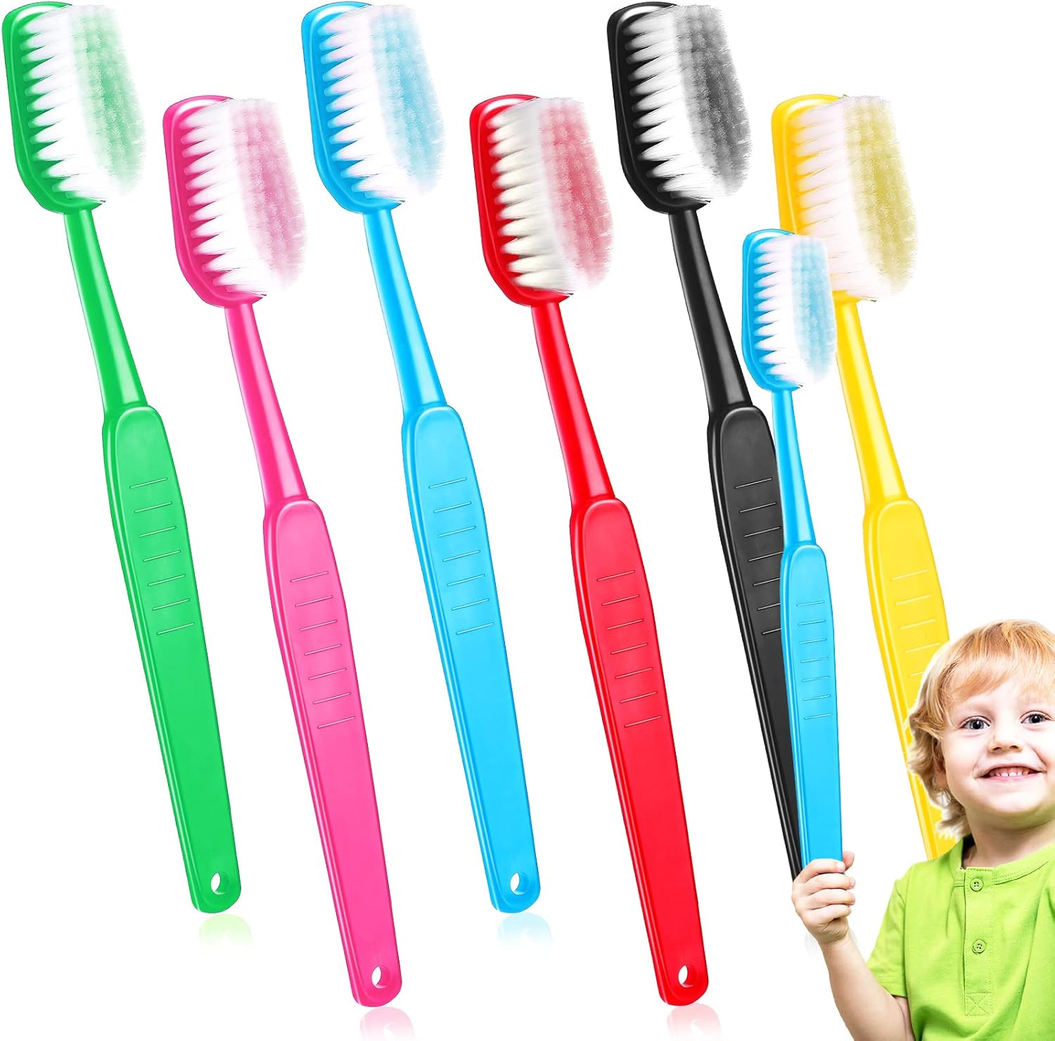 Jexine 6 Pieces Giant Toothbrush Large Toothbrushes Prop