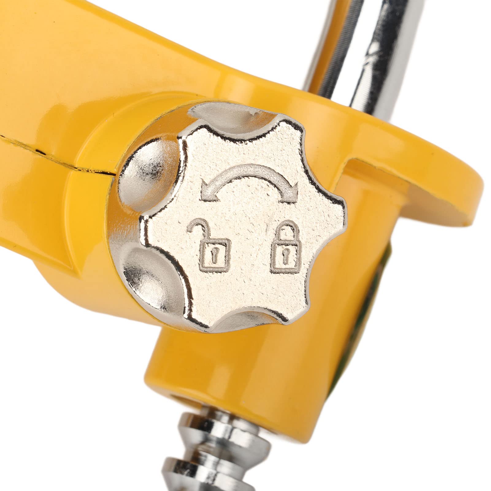 Lucchetto per Accoppiatore per Rimorchio Lucchetto per Rimorchio in Lega di Alluminio Lucchetto a Combinazione a Forma di U con Password a Combinazione a 4 Cifre per Sicurezza