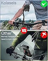 Vista 6 de Soporte de teléfono de cuello de cisne para silla de ruedas, bicicleta, bicicleta de giro, cochecito, barco, soporte de micrófono, scooter, cinta