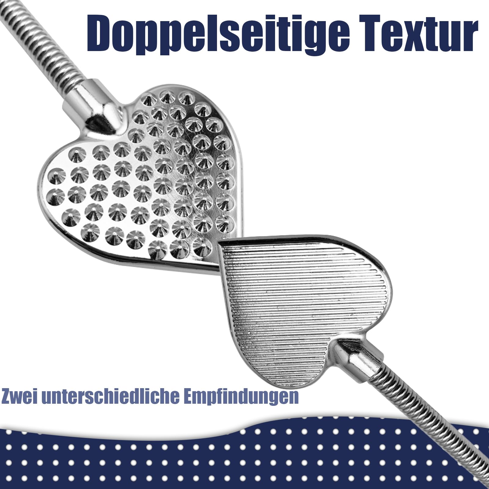 BDSM Fessée Canne Fouet pour Esclaves Padel Pagaie Métallique Cravache pour Sexe Fouets SM Bondage Flirt Fétiche Raquette Jeu de Rôle BDSM Sex Toys pour Couples Extrêmement Dur Hommes Femmes